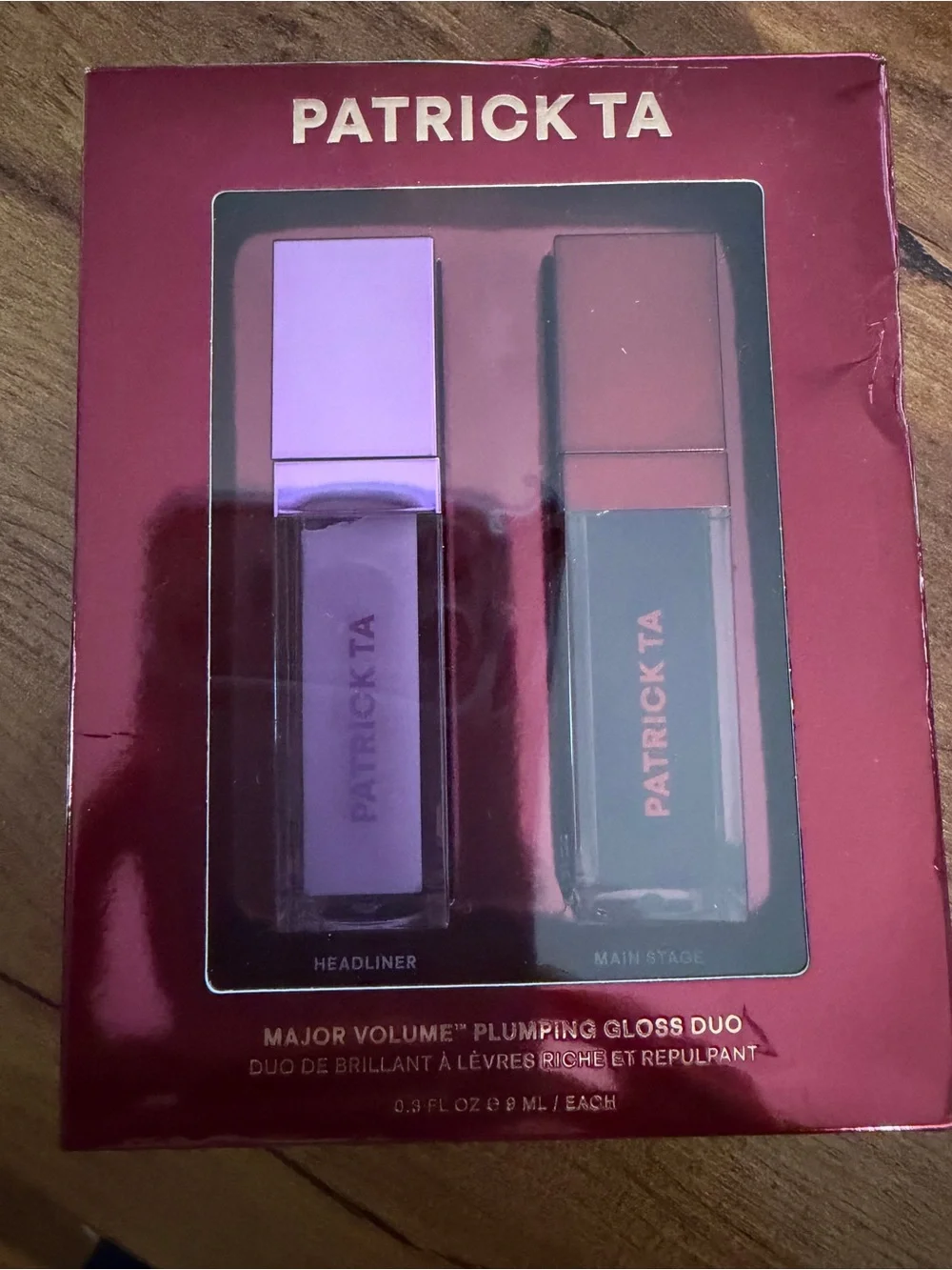 Patrick Ta Major Volume Plumping Gloss Duo Set - BNIB!